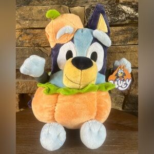 Bluey Halloween Pumpkin Plush Toy